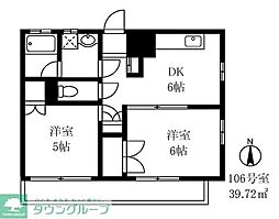 スカイパレス東中野Ａ棟 106