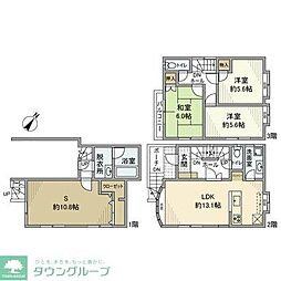 杉並区梅里２丁目の一戸建て