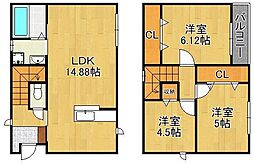 北九州市小倉北区黒原3丁目の一戸建て