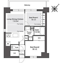 ミレーネ稲毛海岸 801