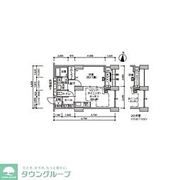 東雲キャナルコートＣＯＤＡＮ14号棟 0203
