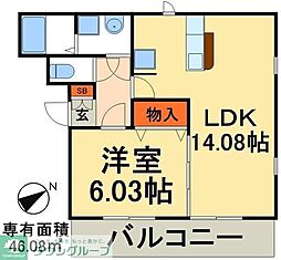 エクシード二ツ木Ｂ棟 102