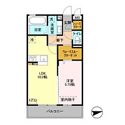 Ｒ．ザウバーII　A棟 303