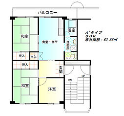 公社賃貸住宅SMALIO ペア大東朋来