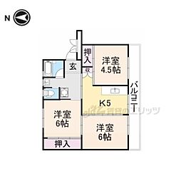 ビレッジハウス南小足第二2号棟 506