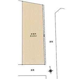 川越市小中居　1780万円　建築条件無し