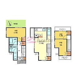 新宿区北新宿２丁目の一戸建て