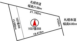 白石区北郷4条11丁目土地