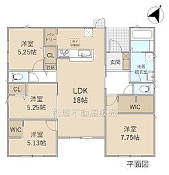 リーブルガーデン豊川御津町第1期　1号棟