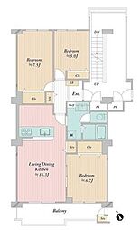 我孫子ビレジ3号棟