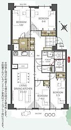 布佐平和台駅前マンションウイングB棟
