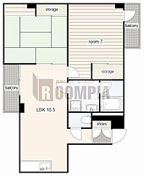 サン・アド・テシガワラビル 4c