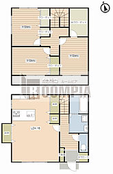 上真桑戸建賃貸　E