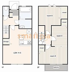 MAISONETTE LAND 萱場 A 103