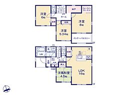 第1石岡市北府中　新築戸建　2号棟