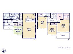 第1石岡市北府中　新築戸建　3号棟