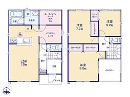 八千代町菅谷第2　新築戸建て　2号棟