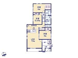 坂東市辺田第2　新築戸建　5号棟