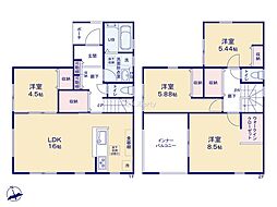 坂東市辺田第2　新築戸建　7号棟