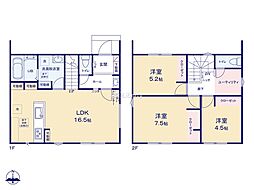 取手市井野24-1期　新築戸建　2号棟