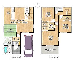 枚方市津田元町２丁目の一戸建て