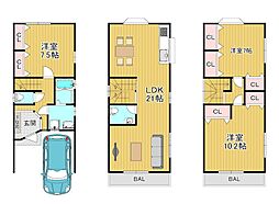 磯島茶屋町 戸建て