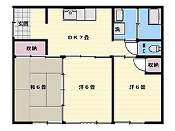 吉野町藤田貸家 000E