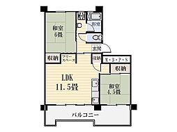 鴨池二丁目団地1号棟 1213