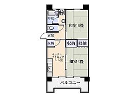 鴨池二丁目団地1号棟 1406