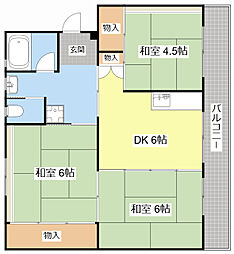 ビレッジハウス五個荘2号棟 0405