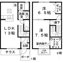 レストヴィラージュ　Ｂ棟 1