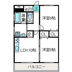 くすの木ハイツ 201