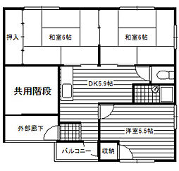 川添ロイヤルハイツ 301