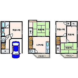 芥川町2丁目　一戸建貸家