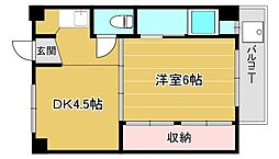 ビレッジハウス服部1号棟 510