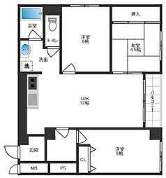 サンコーポ高槻寿マンション 508