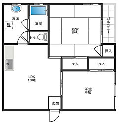 木下第1マンション 3-D