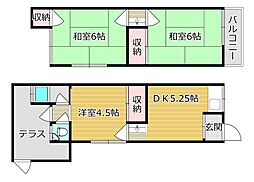 高槻市安満磐手町テラス 1