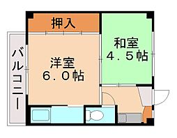 ビレッジハウス萩原 4-107