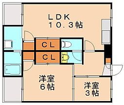 ビレッジハウス萩原　2号棟
