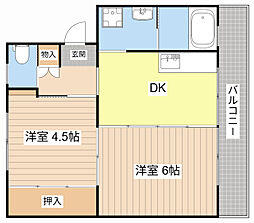 ビレッジハウス南小足第二1号棟 0202