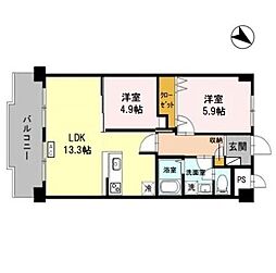 グリーンメゾン白鳥 3-B