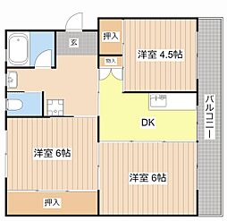 ビレッジハウス南小足第二2号棟 0207