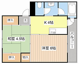 ビレッジハウス鳥居本2号棟 0406