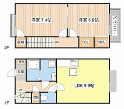 草津市渋川２丁目の一戸建て