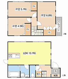 大津市仰木の里東５丁目の一戸建て