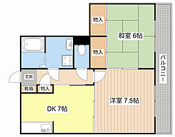 シャルマンコーポくら弐番館B B201