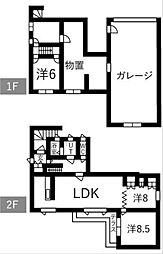 北34条西7丁目貸家(2階部分)