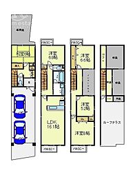 大阪市天王寺区勝山1丁目の一戸建て