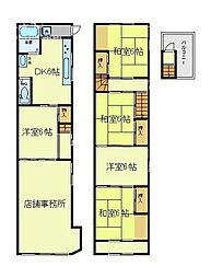 大阪市阿倍野区王子町3丁目の一戸建て